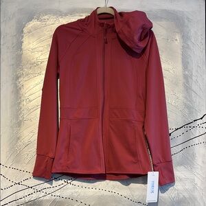 RBX Active Full-Zip Long Sleeve Hoodie Size M Pink NWT